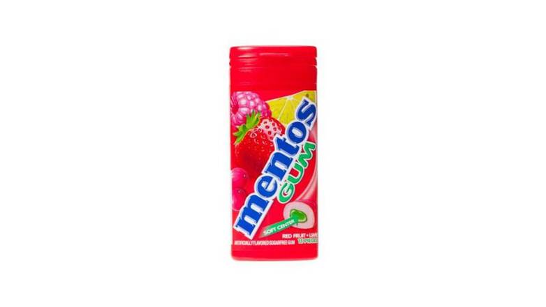 Order Mentos Gum - Red Fruit Lime - Sugarfree 15 Count food online from Trumbull Mobil store, Trumbull on bringmethat.com