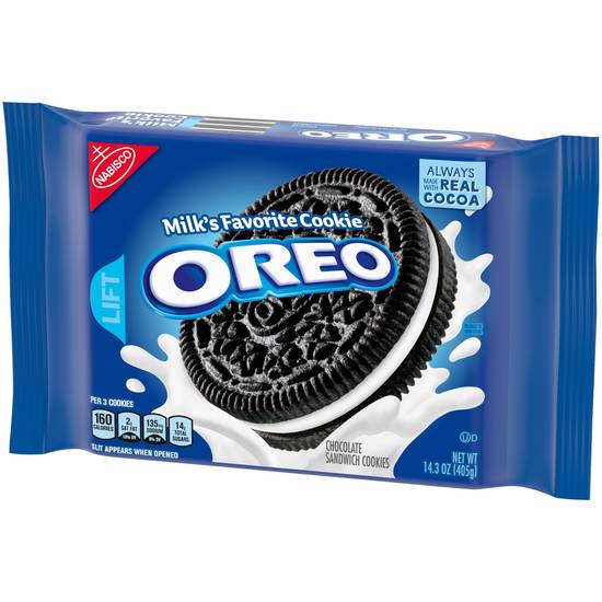 Order Nabisco Oreo Cookies (14.3 oz) food online from Rite Aid store, Yamhill County on bringmethat.com