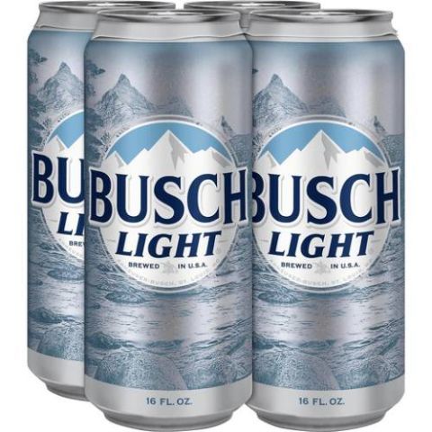 Order Busch Light 4 Pack 16oz Can food online from 7-Eleven store, Flagler Beach on bringmethat.com