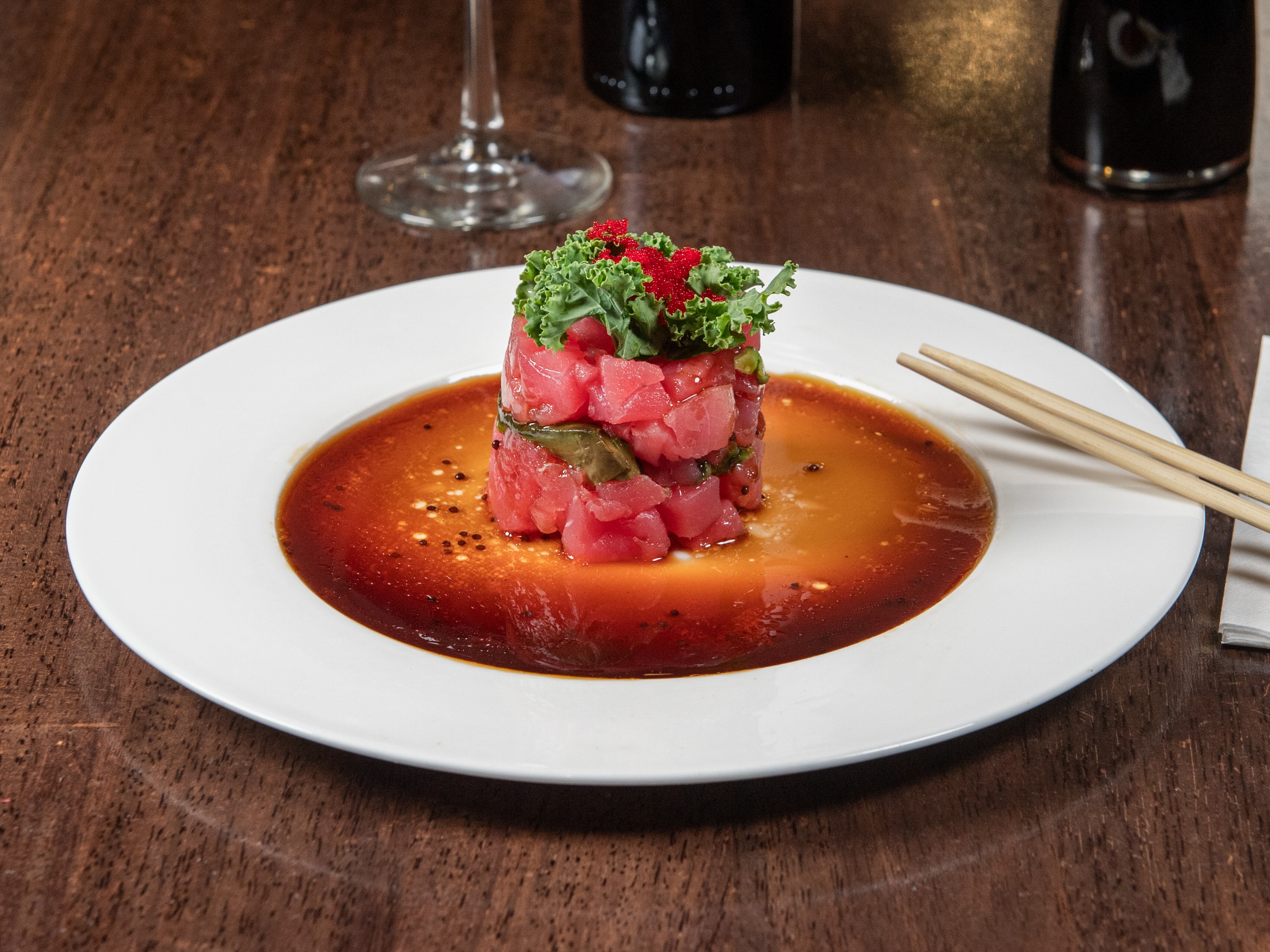Order Tuna Tartare food online from Kumo Japanese store, Stamford on bringmethat.com