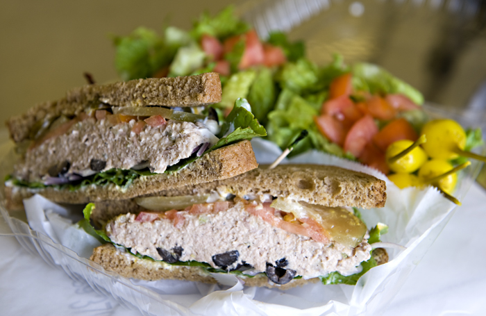 Order Tuna Salad Sandwich food online from Beverly hills deli store, Beverly Hills on bringmethat.com
