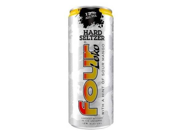 Order Four Loko Hard Seltzer with hint of Sour Mango - 23.5oz Can food online from Jenny Liquors store, Mt Prospect on bringmethat.com