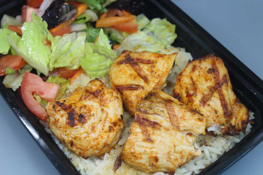 Order Lunch Special - Chicken Shish food online from Masal Cafe store, Brooklyn on bringmethat.com
