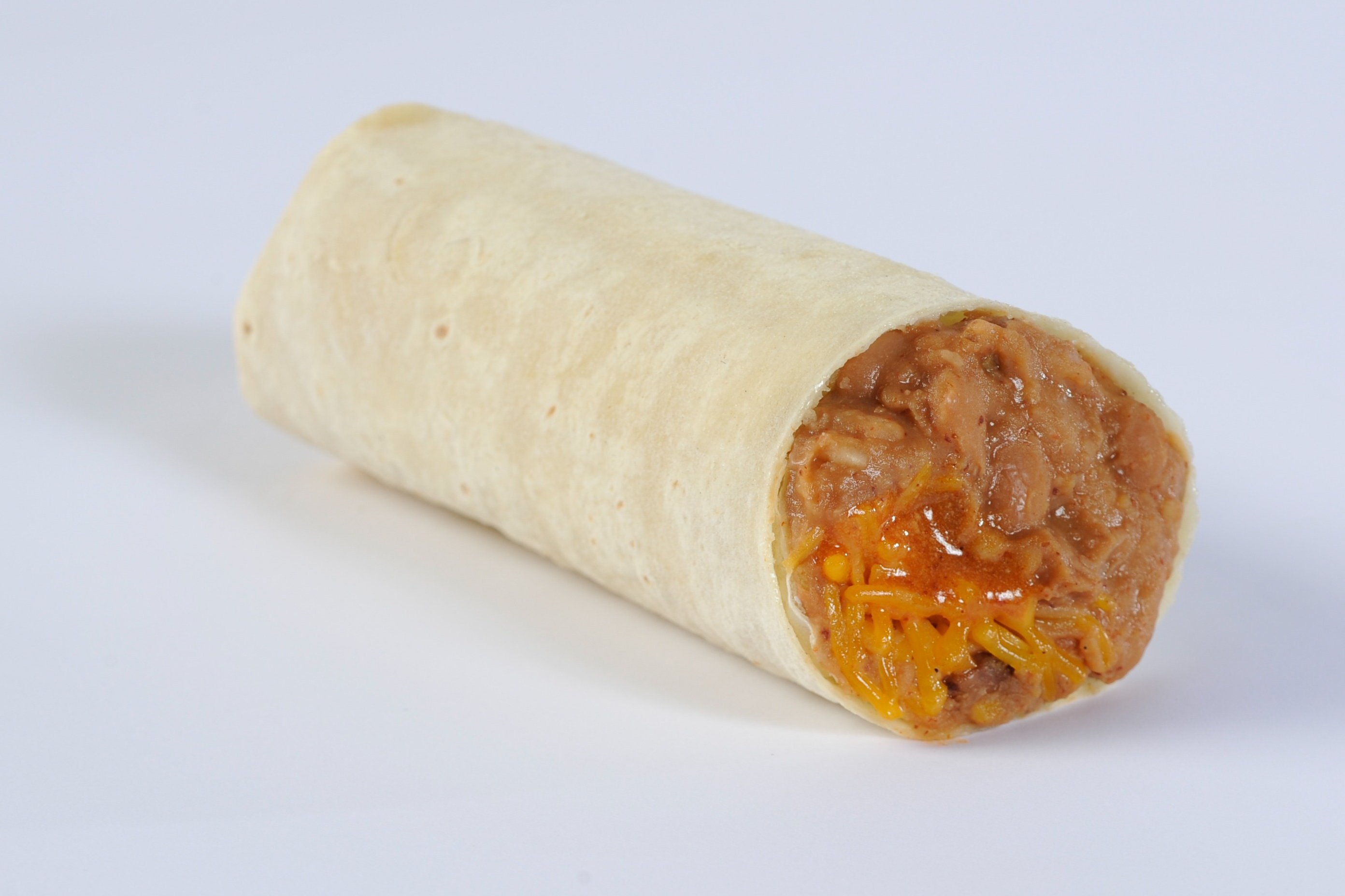 Order Soft Pinto Burrito food online from Amigos / Kings Classic store, Lincoln on bringmethat.com