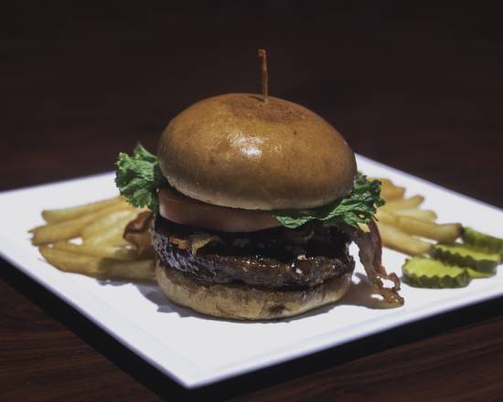 Order A1 Burger food online from Breakers Sky Lounge store, Herndon on bringmethat.com