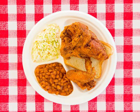 Order Two Piece White (Breast and Wing) food online from Gus's World Famous Chicken Fried store, Dallas on bringmethat.com