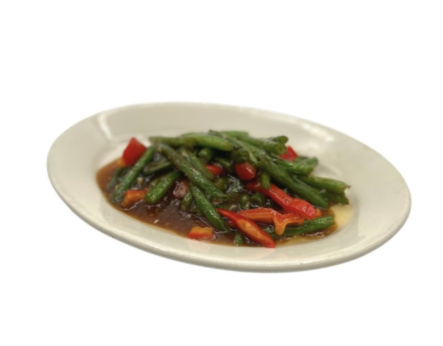 Order Green Beans food online from Nomad Tibetan Restaurant store, Berkeley on bringmethat.com