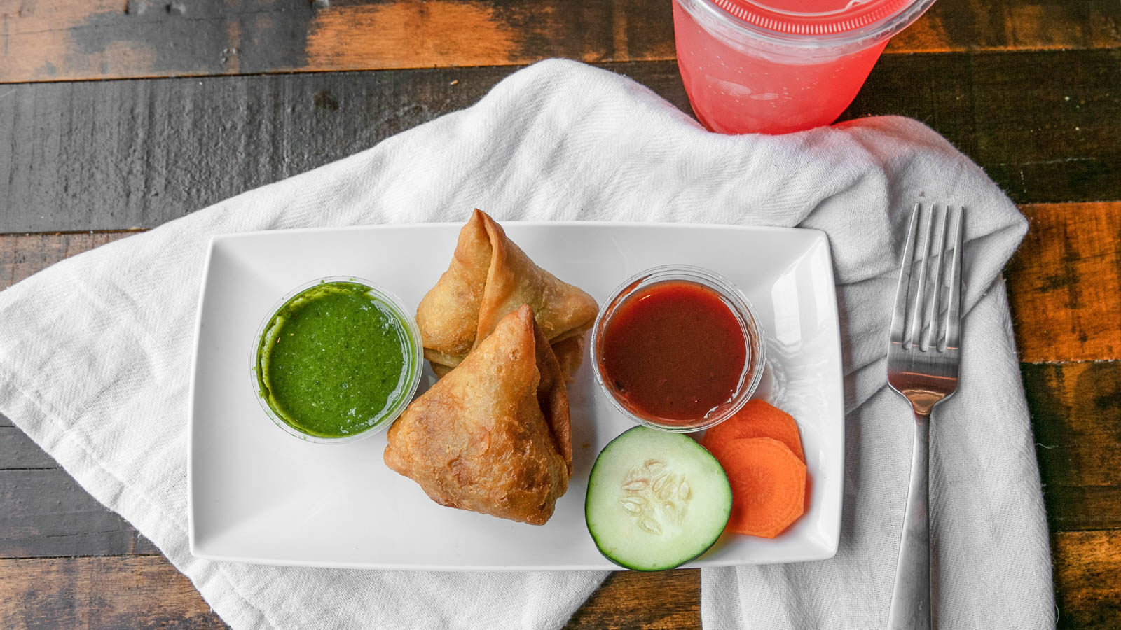 Order Samosa (1pc) food online from The Momo World store, Chicago on bringmethat.com