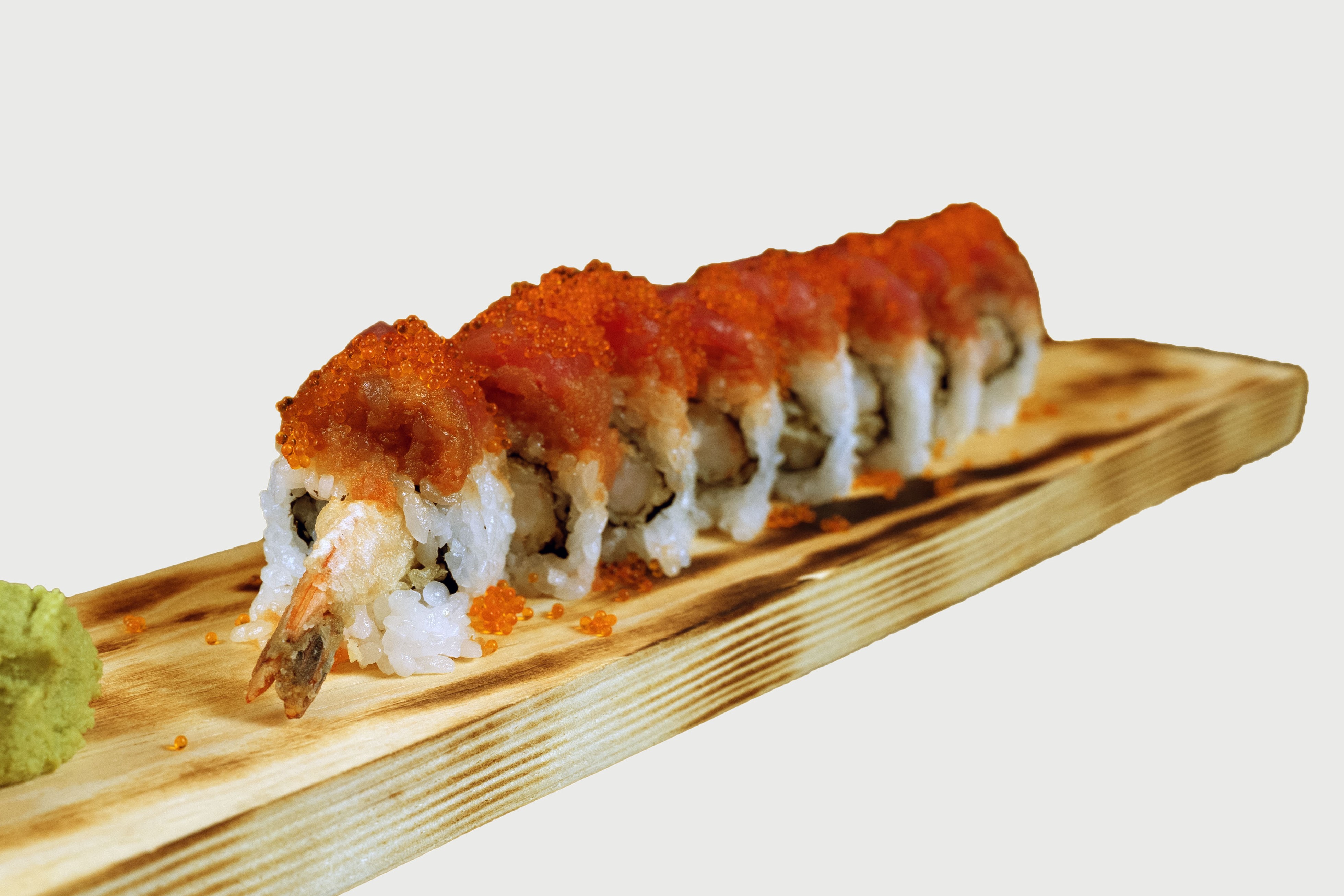 Order Red Dragon Roll food online from Otoko Sushi store, Redwood City on bringmethat.com