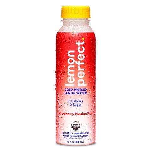 Order Lemon Perfect: Strawberry Passion Fruit 12oz food online from Speedway store, Shortsville on bringmethat.com