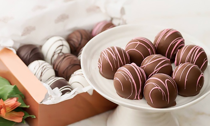 Order Truffles - Assorted - Gift Box food online from Rocky Mountain Chocolate Factory store, Denver on bringmethat.com