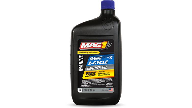 Order Mag1 Marine 2- Cycle Engine Oil food online from Trumbull Mobil store, Trumbull on bringmethat.com