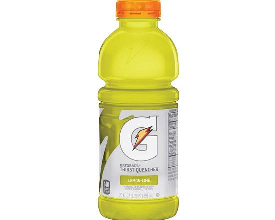 Order Gatorade Lemon-Lime Bottle 20oz food online from Frais Cafe store, Norristown on bringmethat.com