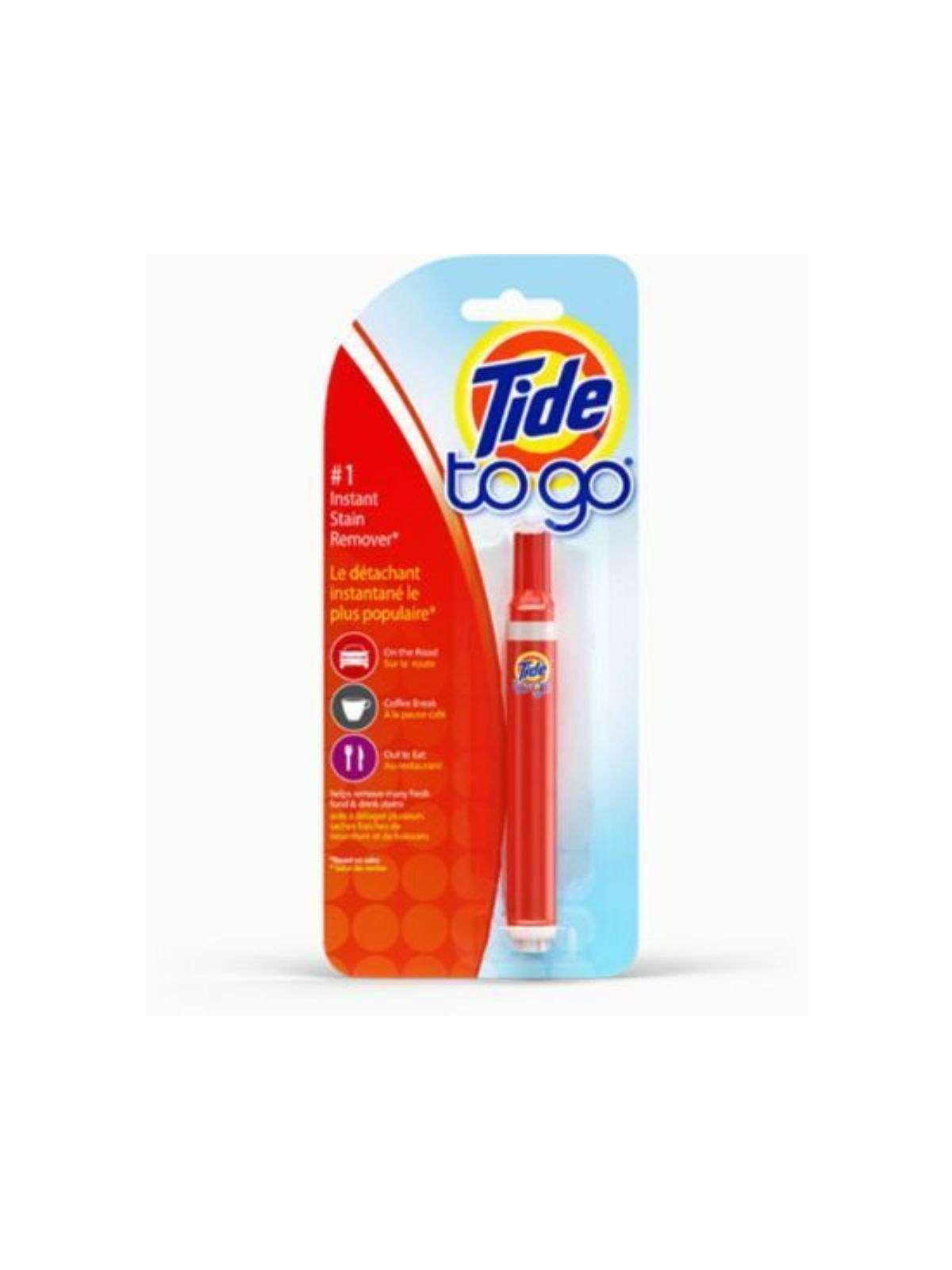 Order Tide To Go Stain Remover Pen (0.33 oz) food online from Stock-Up Mart store, Minneapolis on bringmethat.com