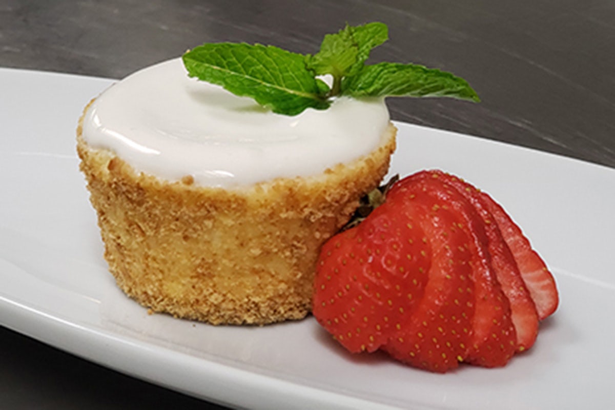 Order PERSONAL CHEESECAKE food online from Ruth's Chris Steak House store, New Orleans on bringmethat.com