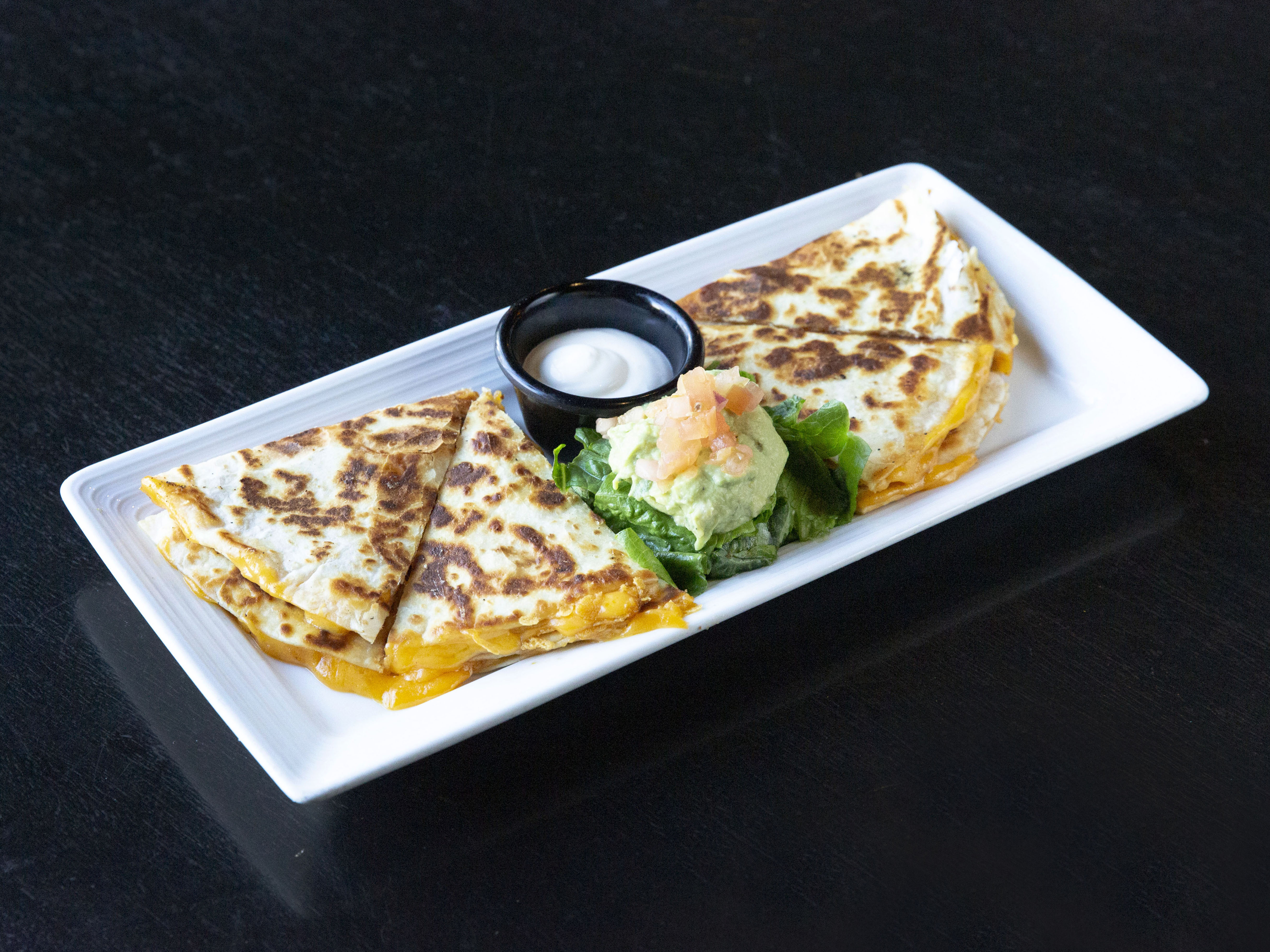 Order Quesadilla food online from 100% De Agave Mexican Grill and Cantina store, Denver on bringmethat.com