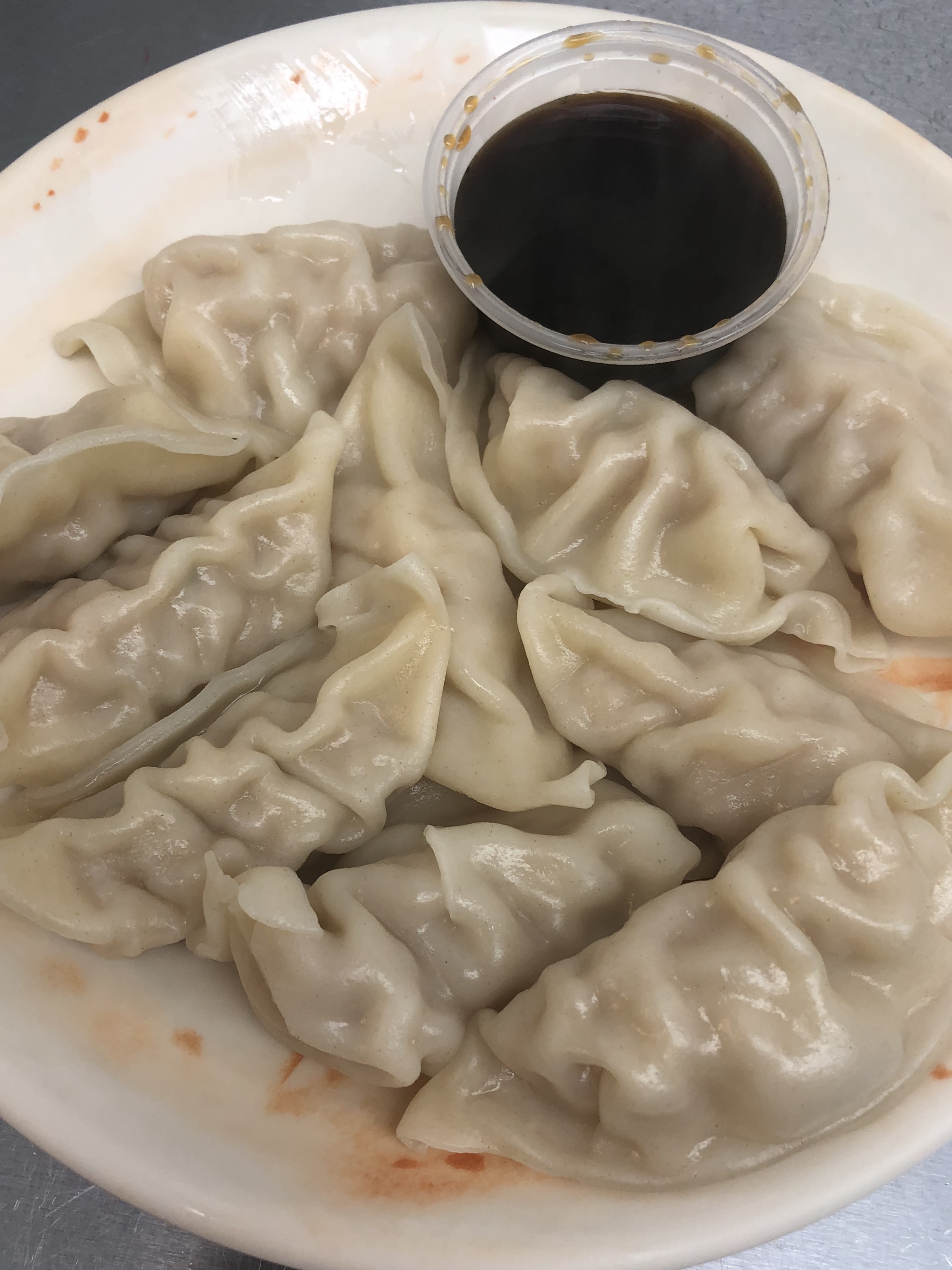 Order #4. Steamed Dumplings food online from China Panda Restaurant store, Yukon on bringmethat.com