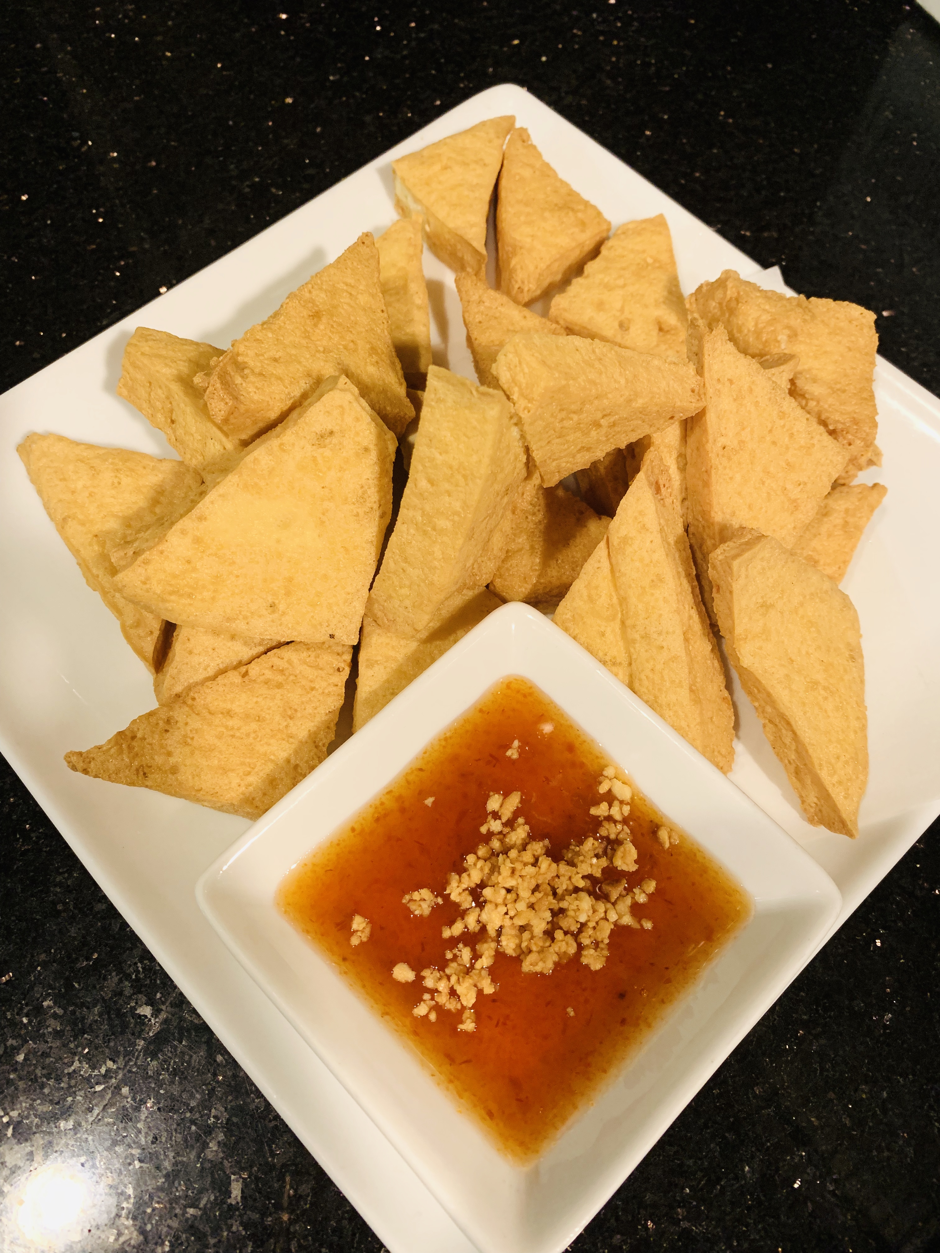 Order Fried Tofu food online from Exotic Thai Cafe store, Woodland Hills on bringmethat.com