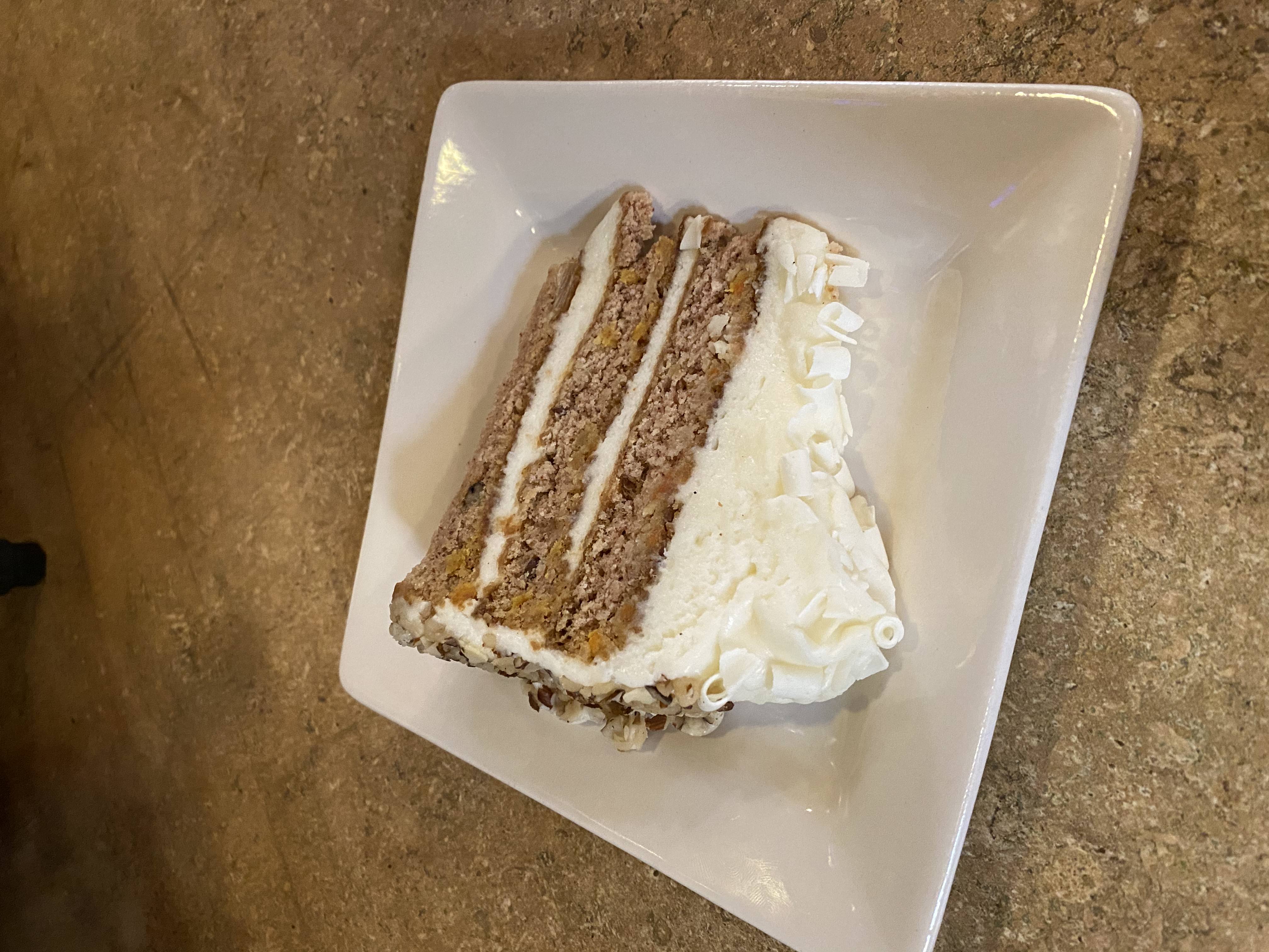Order Carrot Cake food online from High Point Coffee store, West Jordan on bringmethat.com