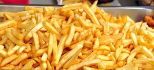 Order Straight Fries Large Tray food online from Krispy Krunchy Chicken store, Irving on bringmethat.com