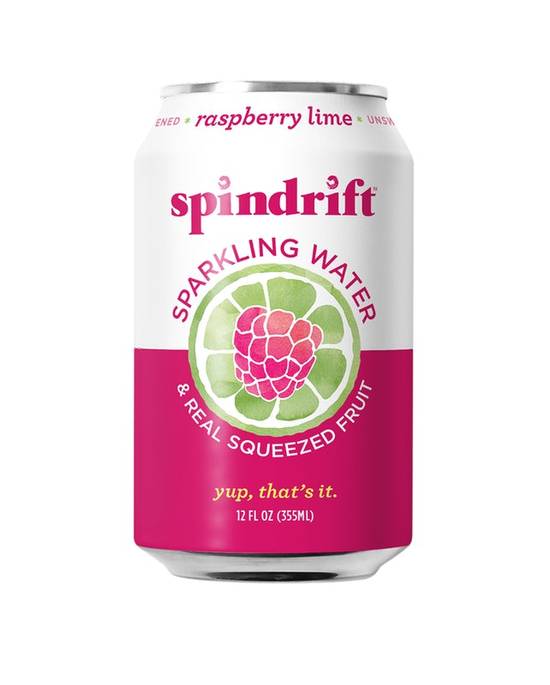 Order Spindrift Raspberry Lime food online from Sweetfin Poke store, Newport Beach on bringmethat.com