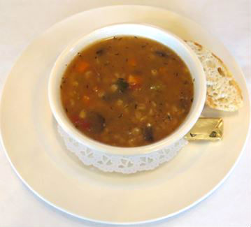 Order Soup du Jour food online from Champagne Bakery store, San Diego on bringmethat.com