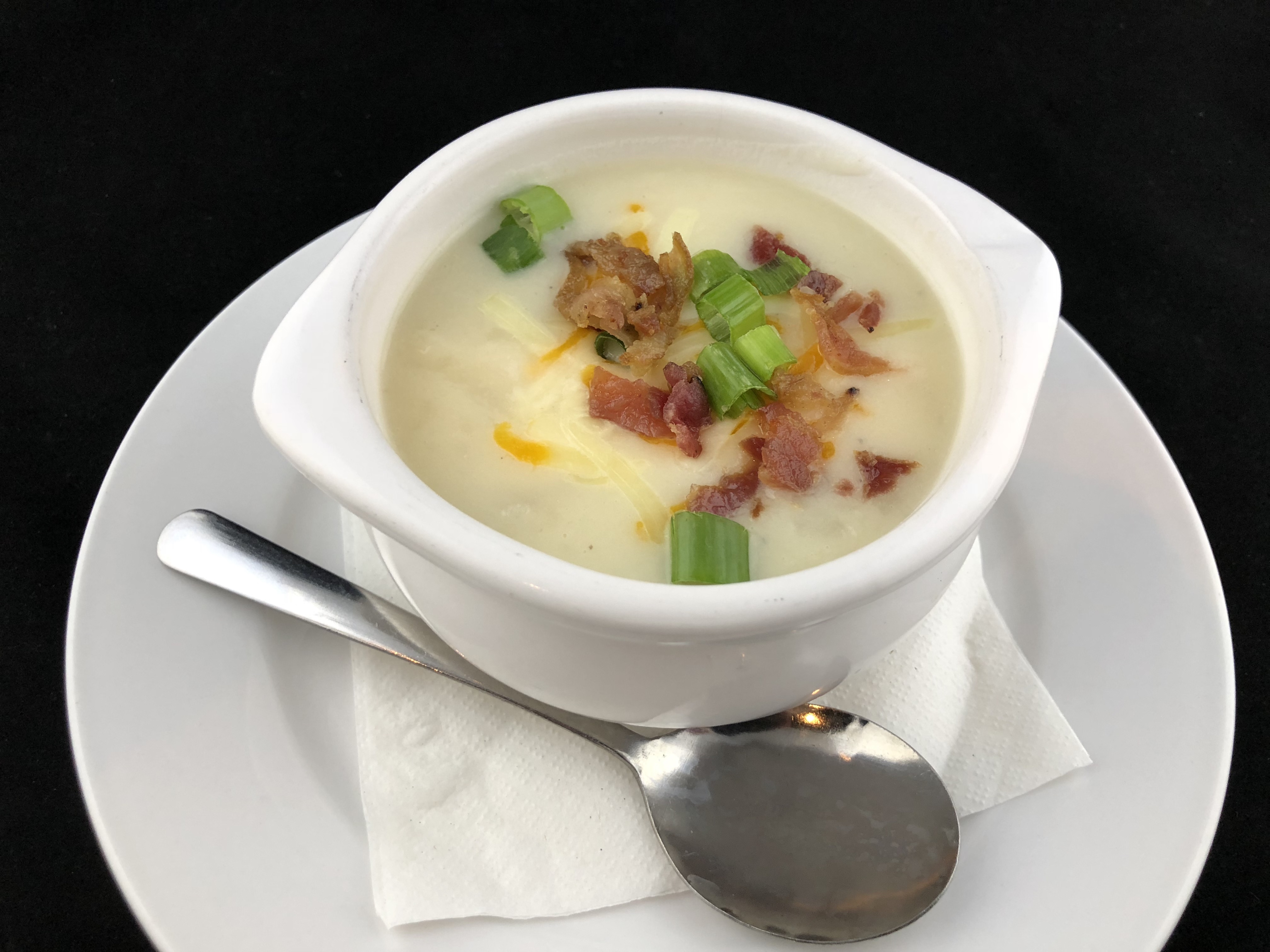 Order Loaded Baked Potato Soup food online from Fatz Cafe store, Rock Hill on bringmethat.com