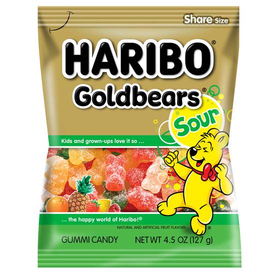 Order Haribo Sour Gold Bears (4.5 oz) food online from Rite Aid store, Eugene on bringmethat.com