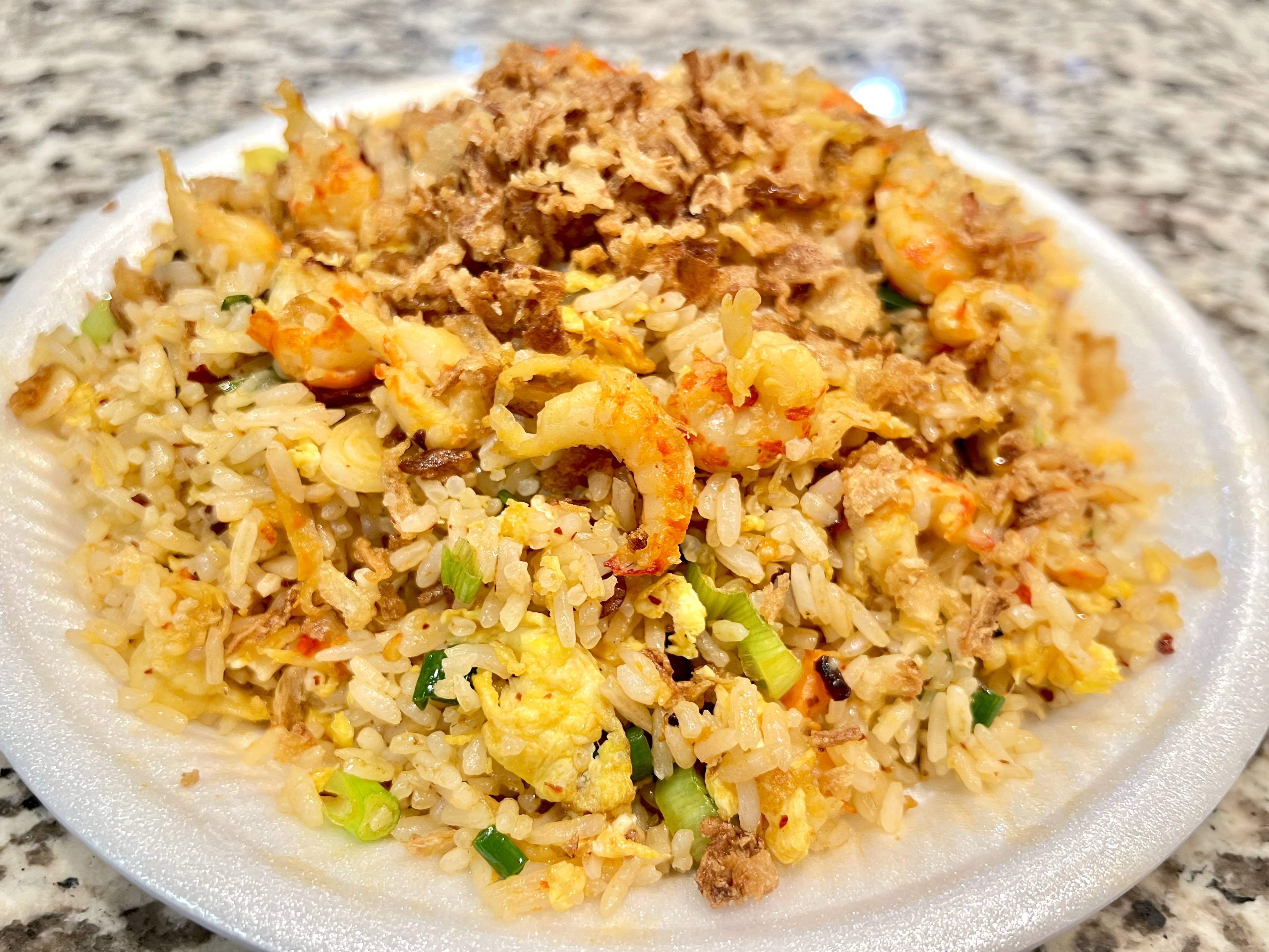 Order 101 Special Spicy Crawfish Fried Rice food online from 101 Asian Kitchen store, Los Angeles on bringmethat.com