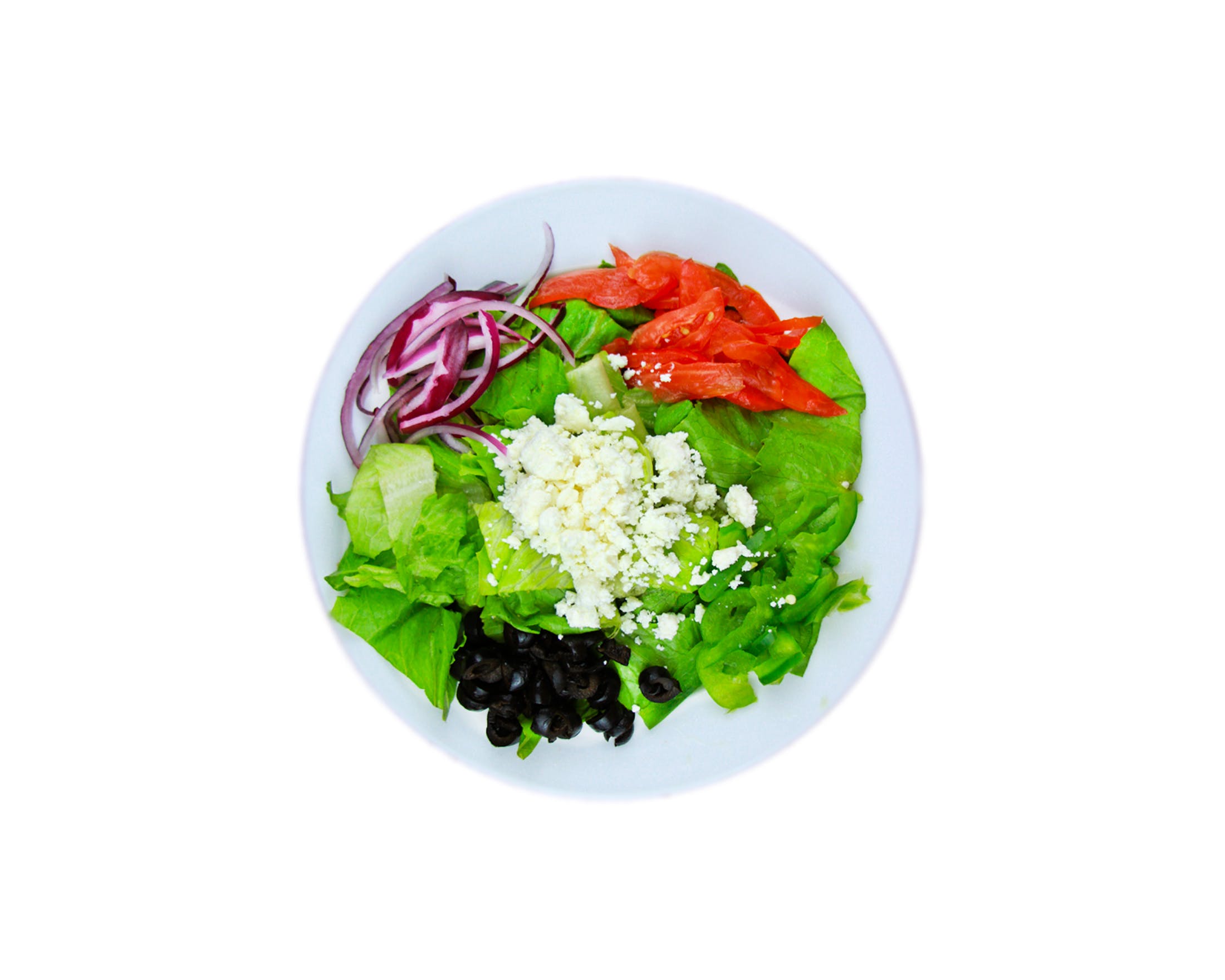 Order Greek Salad - Salad food online from Pizza Factory store, Nashville on bringmethat.com