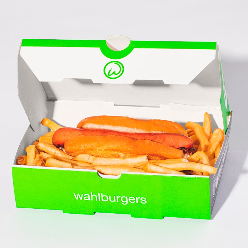 Order ALL BEEF PEARL HOT DOG food online from Wahlburgers store, Myrtle Beach on bringmethat.com