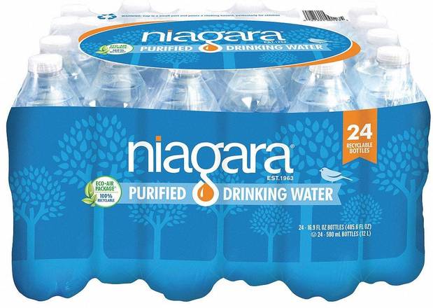 Order Niagara Water 24PK /WHOLE CASE food online from Abc Discount Store store, San Diego on bringmethat.com