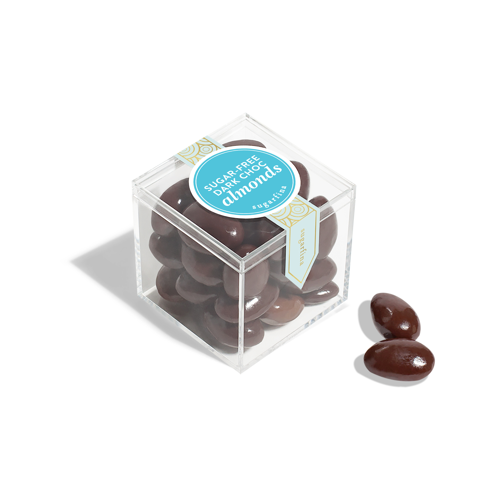 Order Sugar Free Dark Chocolate Almonds Candy food online from Sugarfina store, El Segundo on bringmethat.com