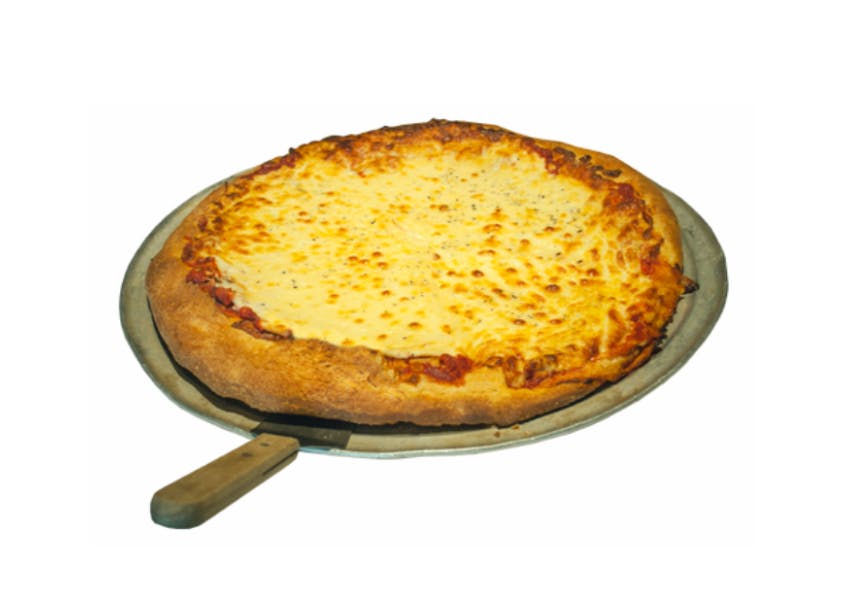 Order Sicilian Style Cheese Pizza - 12" food online from Barraco's Pizza store, Chicago on bringmethat.com