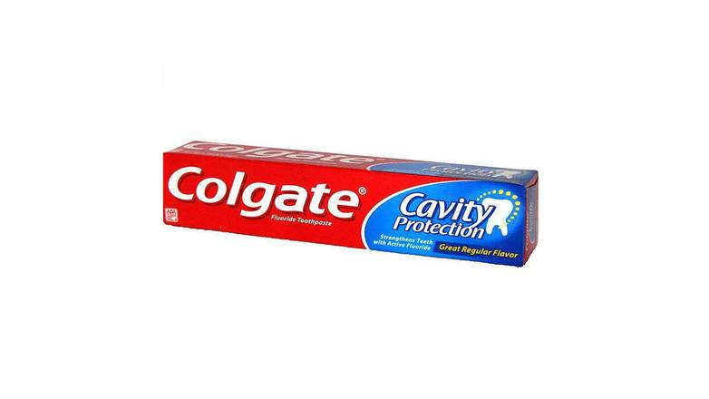 Order Colgate Toothpaste Cavity Protection Regular food online from Route 7 Food Mart store, Norwalk on bringmethat.com