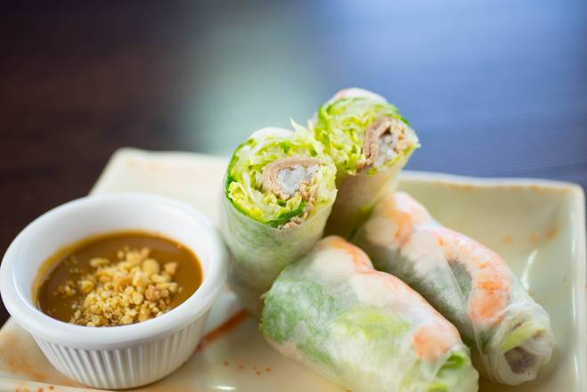 Order A2. Spring Rolls with Shrimp and Pork food online from Pho Whittier store, Whittier on bringmethat.com