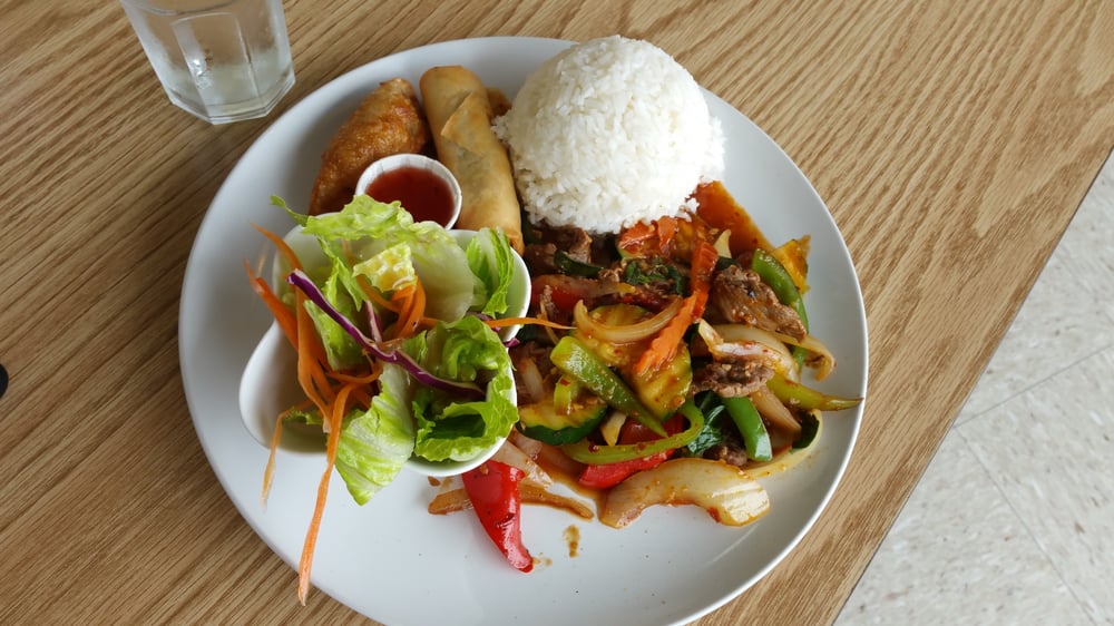 Order 10. Hot Basil food online from Krua Thai Cuisine store, Chula Vista on bringmethat.com