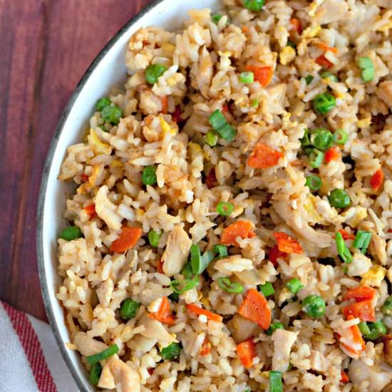 Order Chicken Fried Rice￼ food online from Tasty Palace store, Antelope on bringmethat.com