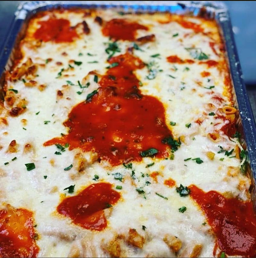Order Meat Lasagna - Pasta food online from Sicily Pizzeria Trattoria store, Garfield on bringmethat.com