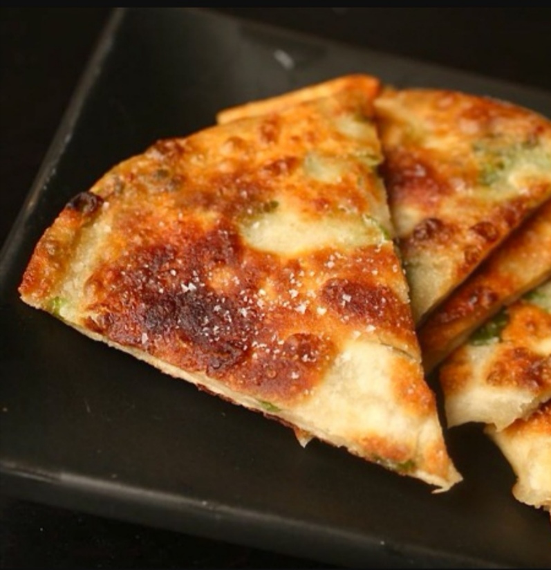 Order Scallion Pancakes food online from Chans Gourmet store, Kearny on bringmethat.com