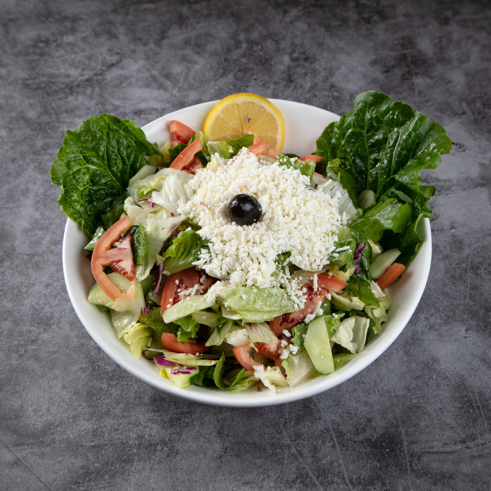 Order 6. Mediterranean Salad food online from Beyti turkish kebab store, Brooklyn on bringmethat.com
