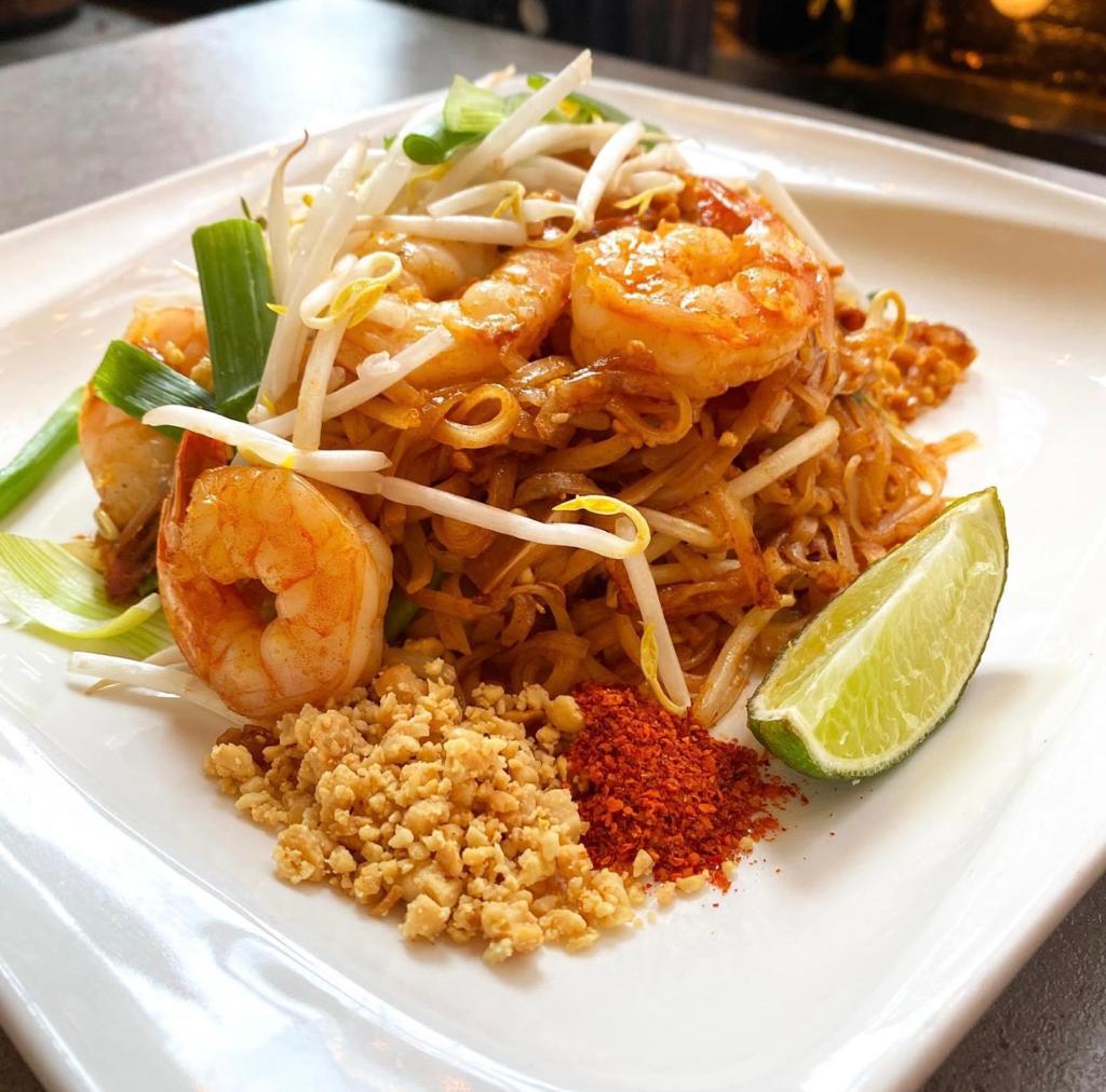 Order 55. Pad Thai food online from Thai V Express store, New York on bringmethat.com