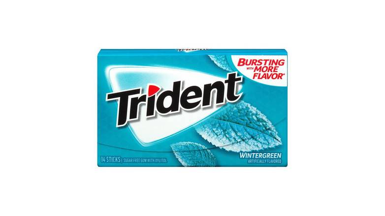 Order Trident Wintergreen Bubble Gum- 14 Ct food online from Trumbull Mobil store, Trumbull on bringmethat.com