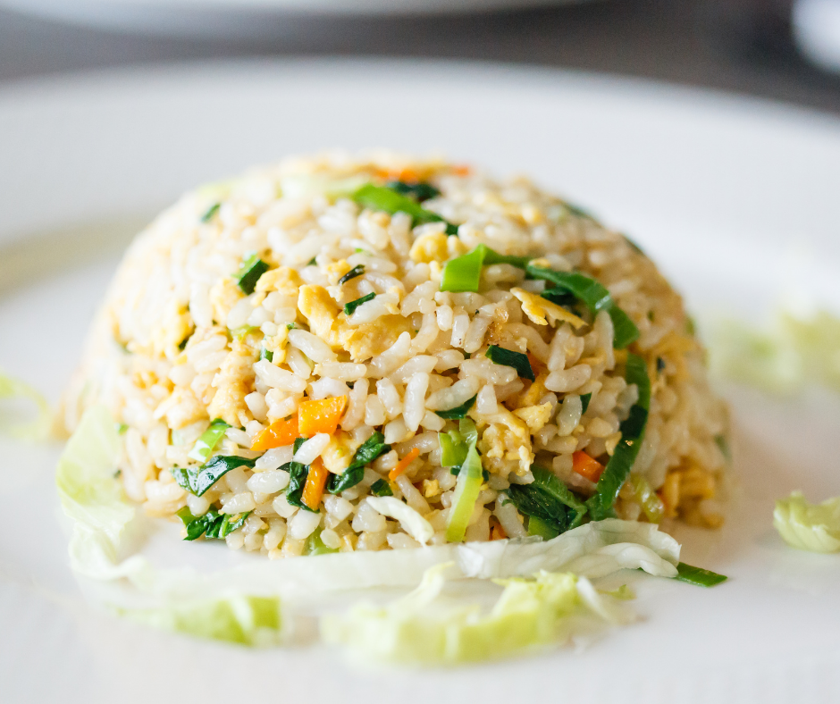 Order Egg Fried Rice (+ Free Dessert) food online from Spices Of India Kitchen store, Irving on bringmethat.com