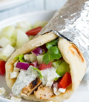 Order Gyro Wrap food online from Grecian Gyro store, Forest Park on bringmethat.com