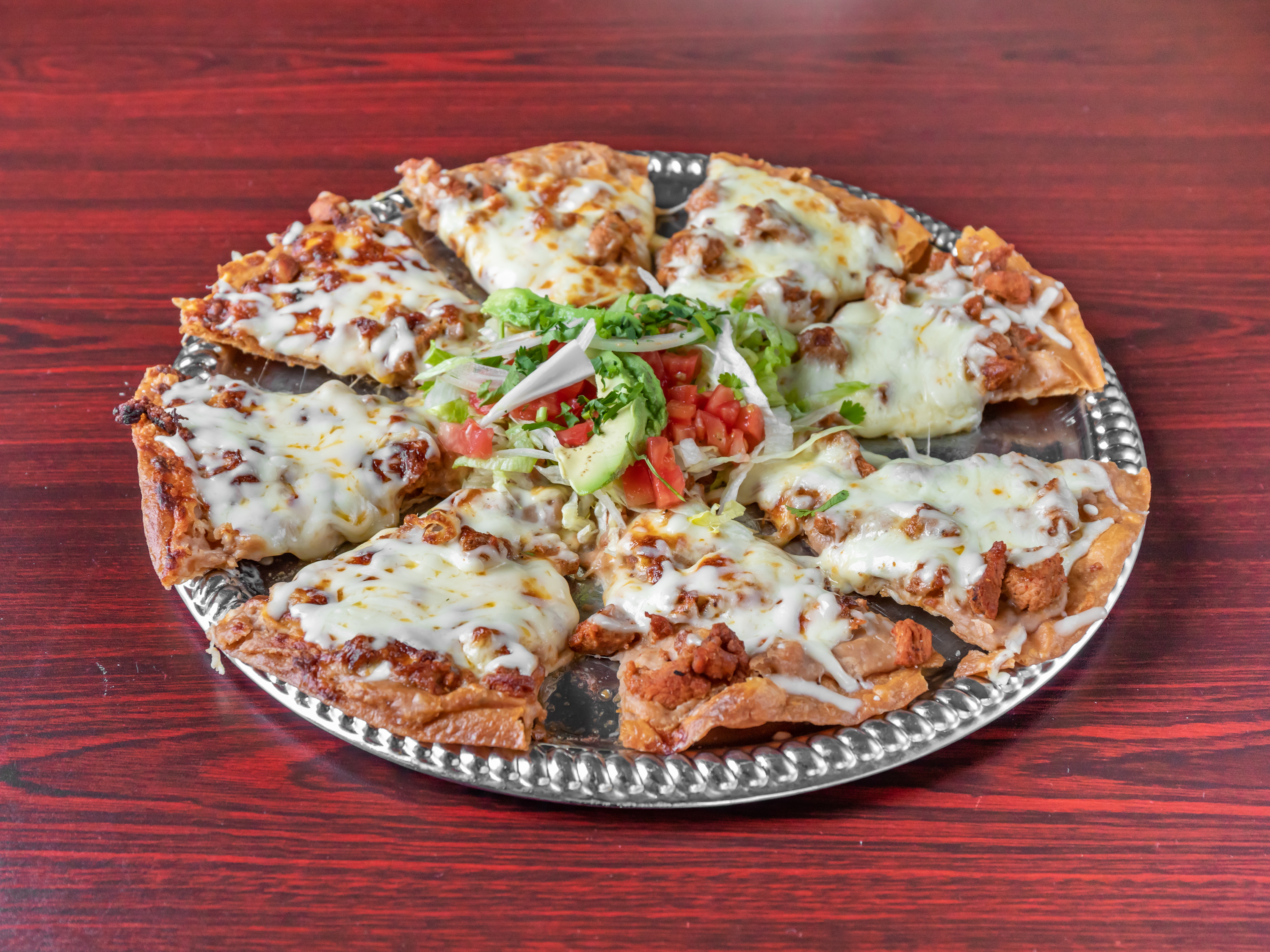 Order Rocky's Mexican Pizza food online from 3 Hermanos Restaurant store, Milwaukee on bringmethat.com