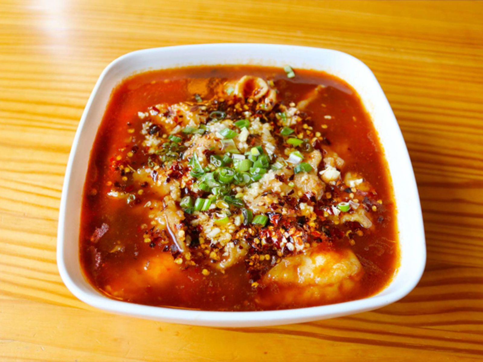Order Boiled Fish Fillet In Szechuan 水煮鱼 food online from Lao sze chuan (evanston) store, Evanston on bringmethat.com
