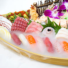 Order Love Boat Sushi     两虾AS food online from Jin Fine Asian Cuisine store, Brookline on bringmethat.com