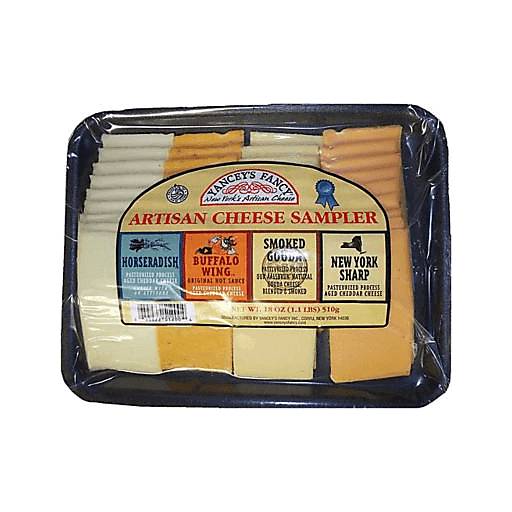 Order Yancy's Fancy Cheese Tray (18 OZ) 93841 food online from Bevmo! store, Pasadena on bringmethat.com
