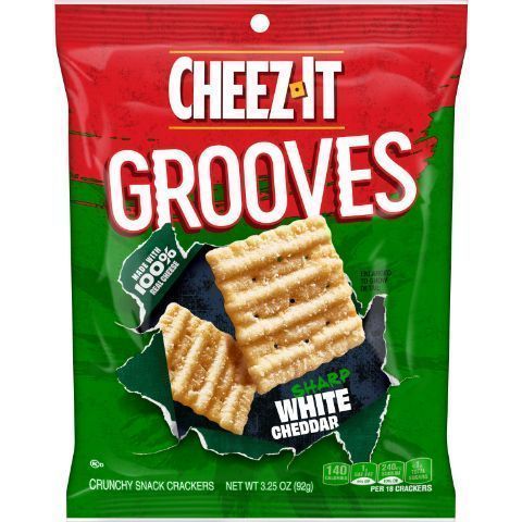 Order Cheez-It Grooves White Cheddar 3.25oz food online from 7-Eleven store, West Columbia on bringmethat.com